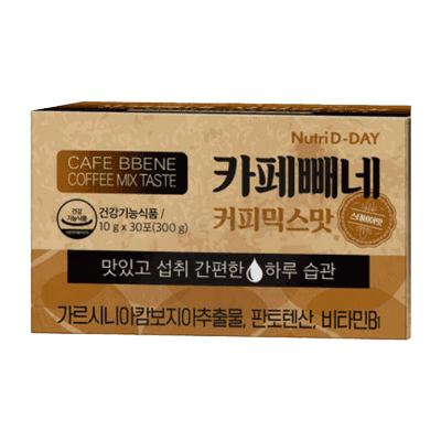 뉴트리디데이 다이어트 카페빼네 커피믹스맛 N6750