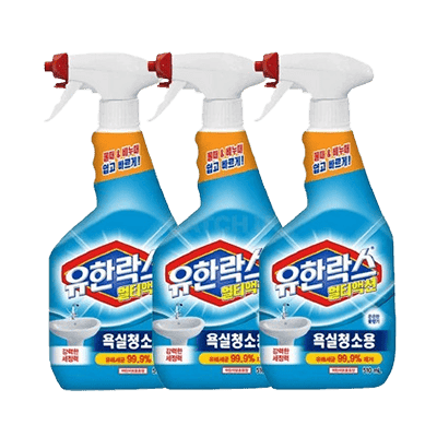 유한락스 멀티액션 욕실청소용 세정제, 510ml, 3개
