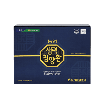 충북인삼농협 생력침향환 100환 3.75g x 100환