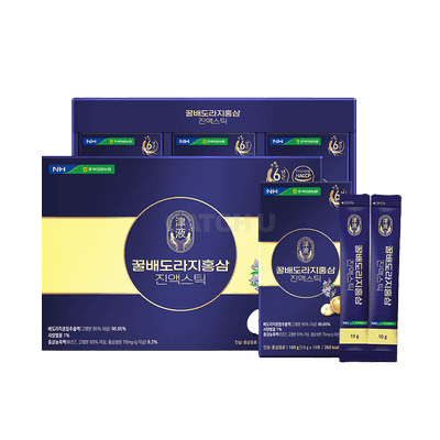 충북인삼농협 꿀배도라지홍삼 진액스틱 10g x 30포