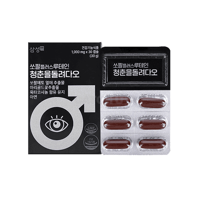 삼성체인미 쏘팔플러스루테인 청춘을 돌려다오 1,000mg x 30캡슐