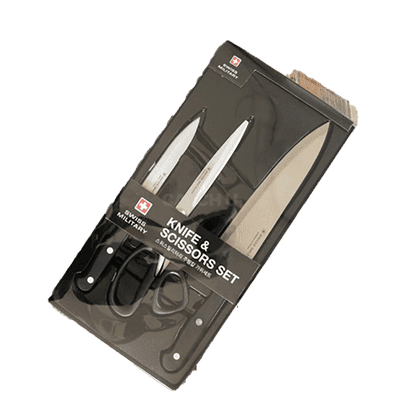 스위스밀리터리 칼세트 3종