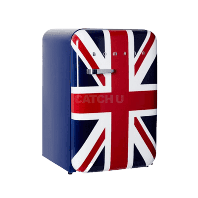 보만 106L 냉장고 유니언잭 (와인렉, 커브도어)