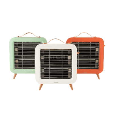 보만 2단 적외선 전기 미니 히터 화이트