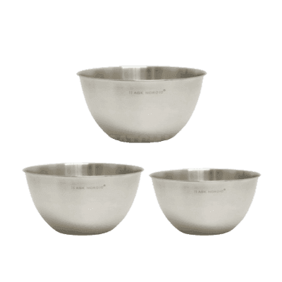 AGK 에델바이스 스테인레스 믹싱볼 3SET