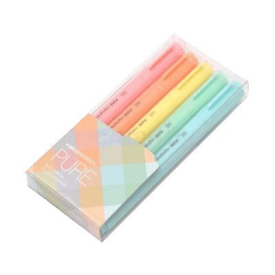 샤오미 KACO 퓨어 마카롱 하이라이터 형광펜 5종세트