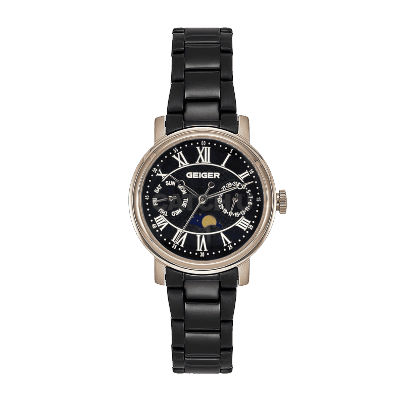 가이거 GE8050BROB_L 문페이즈 시계 34mm [공식본사정품]