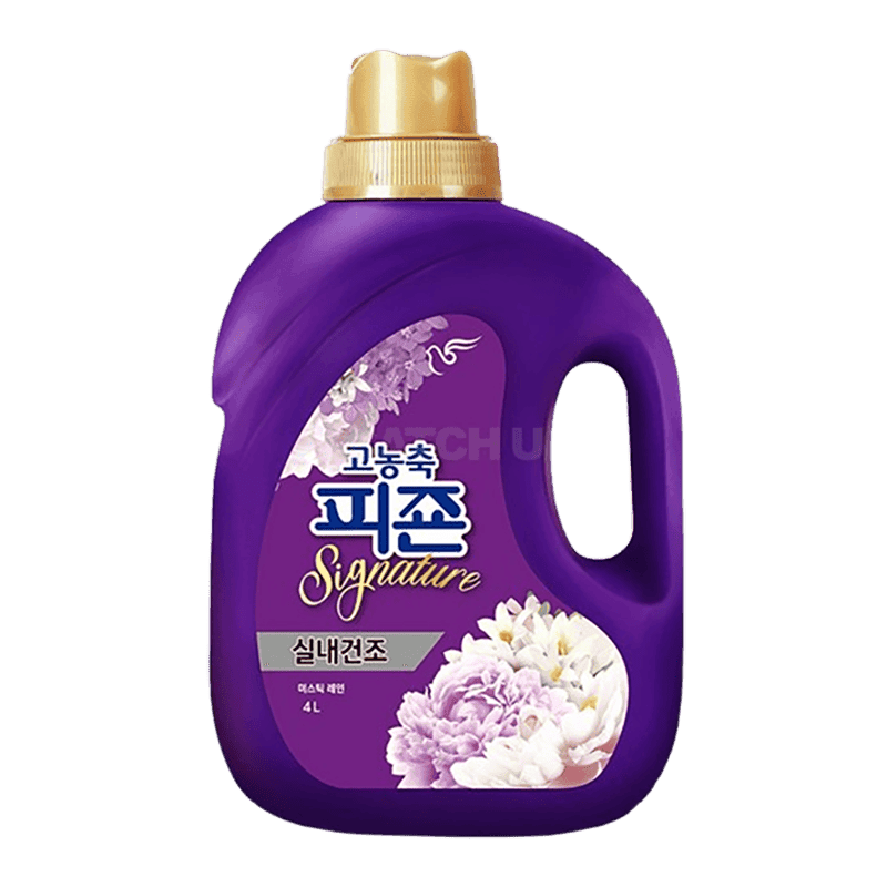 피죤 고농축 실내건조 시그니처 미스틱레인 본품, 4L, 1개