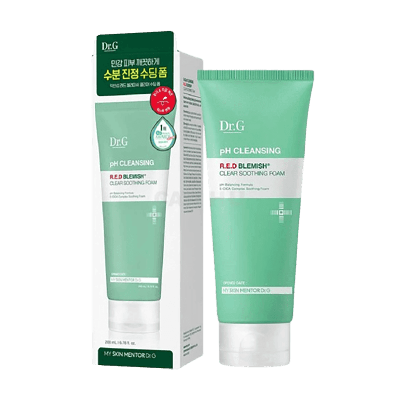 닥터지 약산성 레드 블레미쉬 클리어 수딩 폼, 200ml, 1개