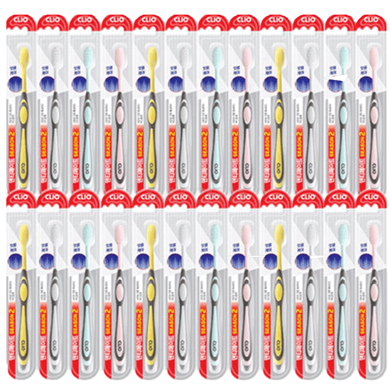크리오 덴티메이트 시즌2 초극세모 칫솔, 1개입, 24개