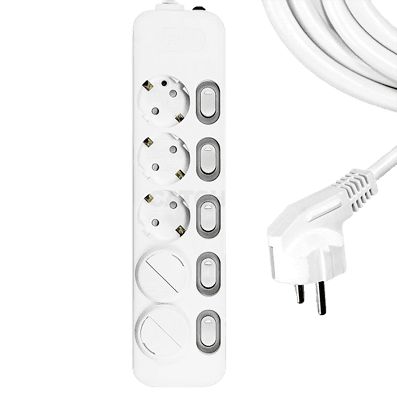 써지오 개별 안전커버 멀티탭 5구 DH-1658-MT + 안전커버 2p