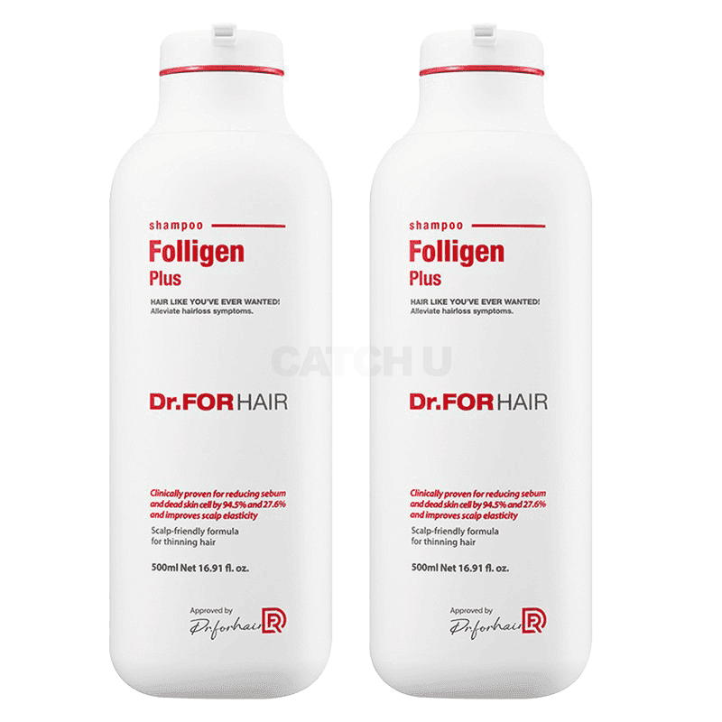 닥터포헤어 폴리젠 플러스 샴푸, 500ml, 2개