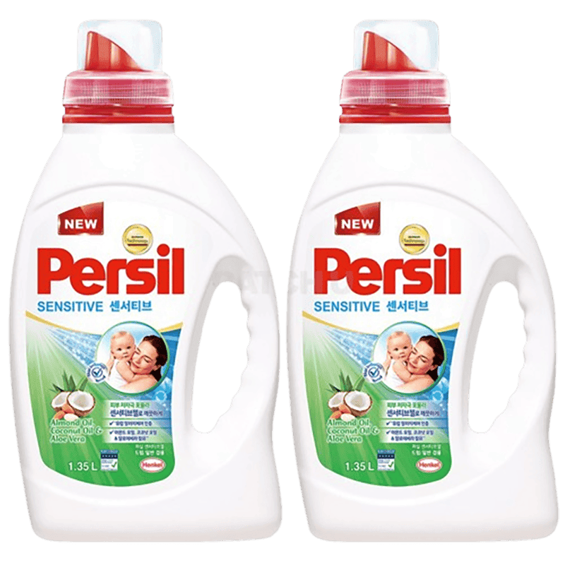 퍼실 센서티브 젤 유아 세제 1.35L, 1.35L, 2개