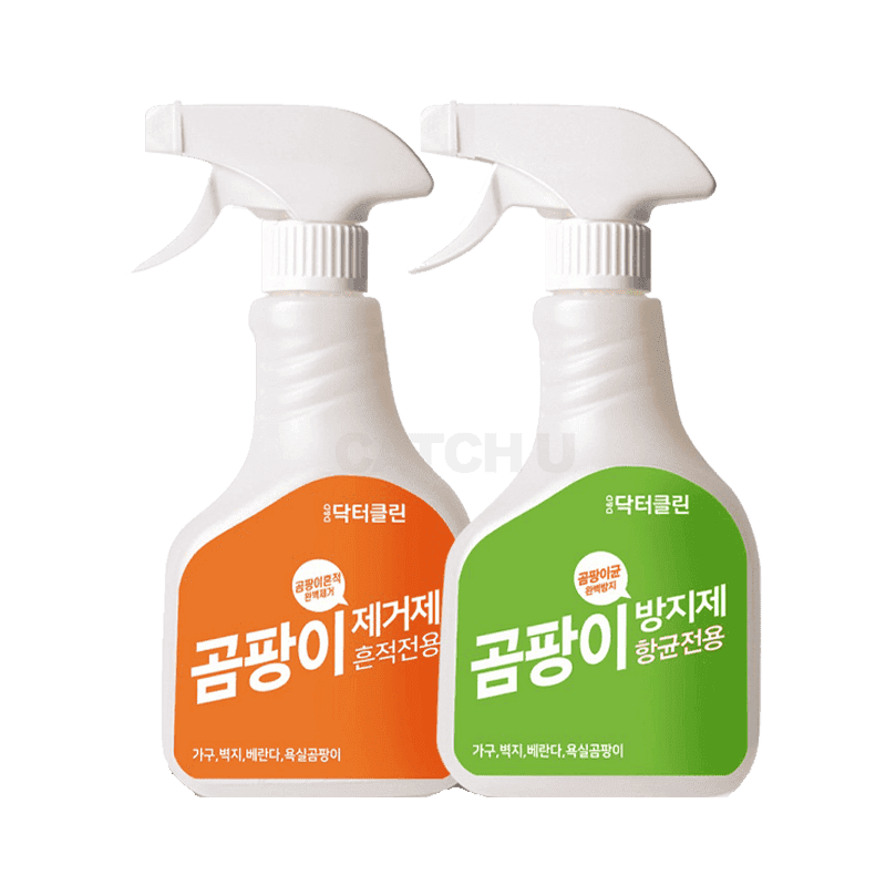 디앤디 닥터클린 곰팡이제거제 500ml + 곰팡이방지제 500ml, 1000ml, 1세트