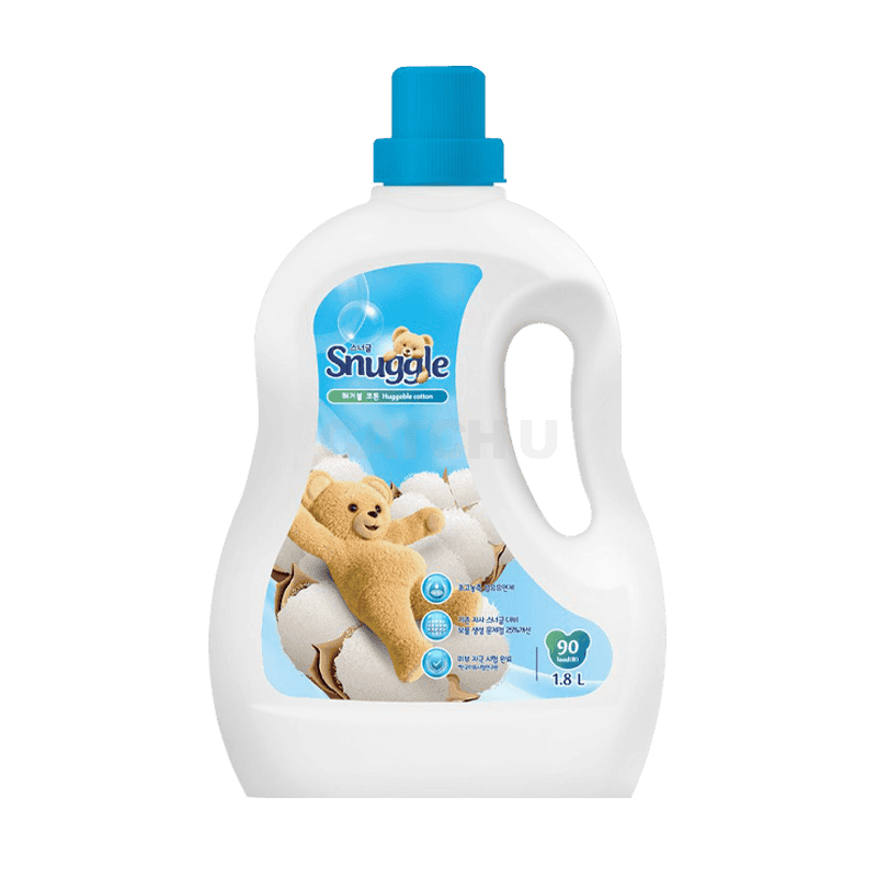 스너글 초고농축 섬유유연제 허거블 코튼 본품, 1.8L, 1개