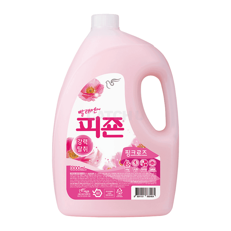 피죤 레귤러 섬유유연제 본품 핑크로즈, 3000ml, 2개