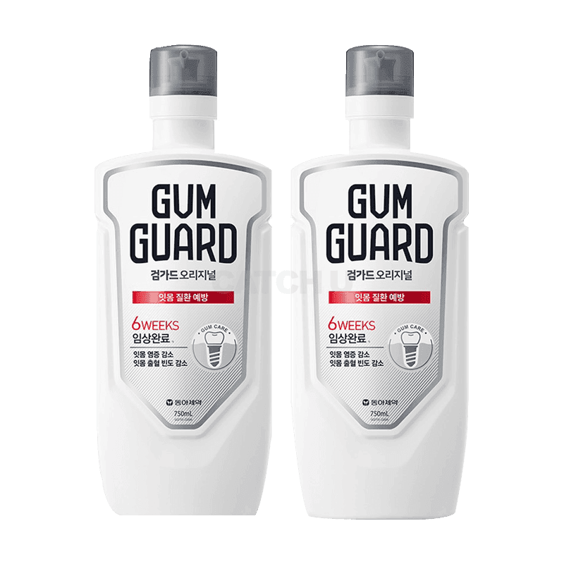 검가드 오리지널 구강청결제, 750ml, 2개