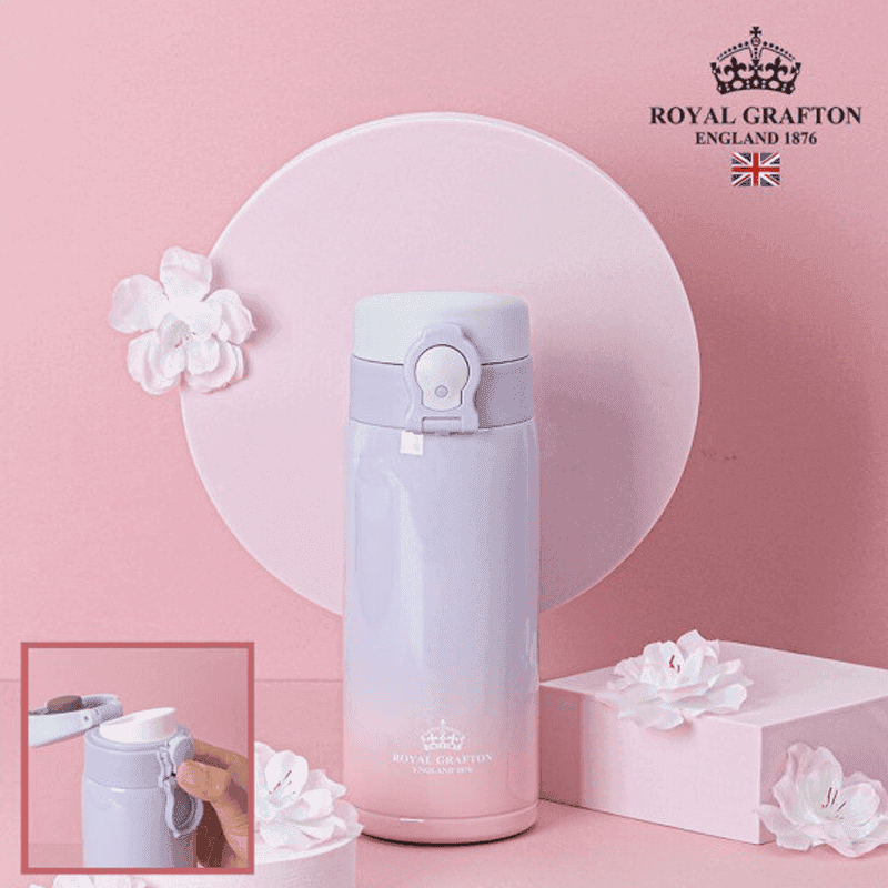 로얄그래프톤 보온보냉 원터치텀블러 350ml -유니콘 (RG4049)