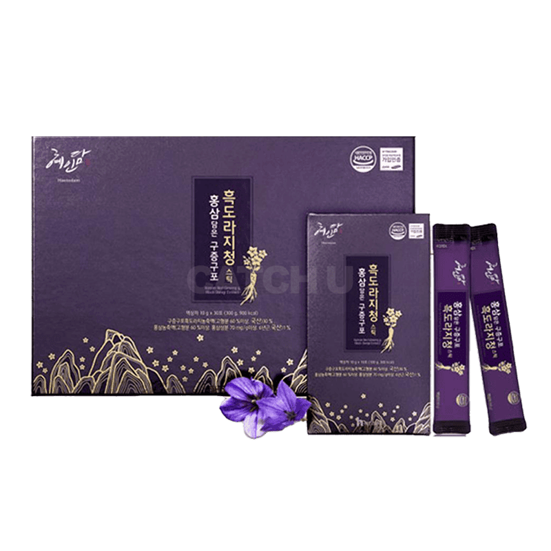 혜인담 홍삼담은 구증구포 흑도라지청