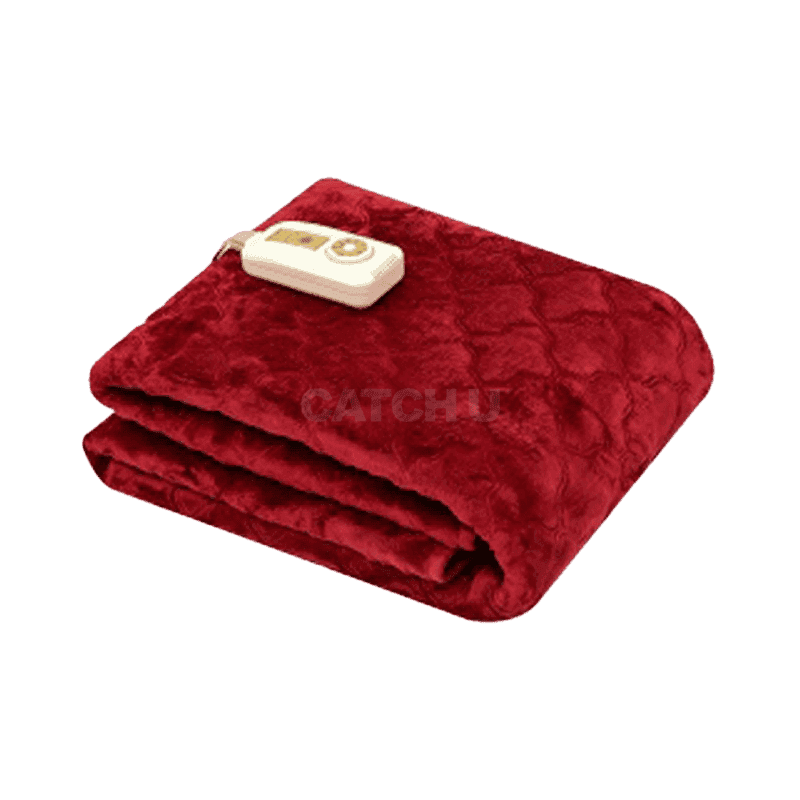 루첸 와인 극세사 전기요 슈퍼싱글 SAT-516