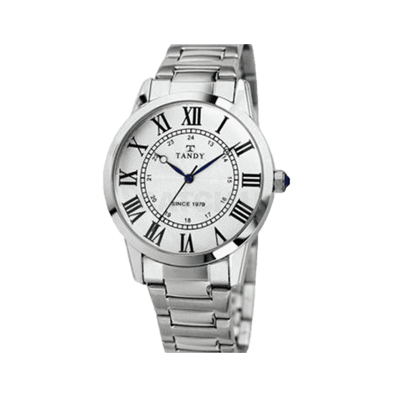 탠디 클래식 커플 메탈 손목시계 T-3714 화이트 남녀 택1