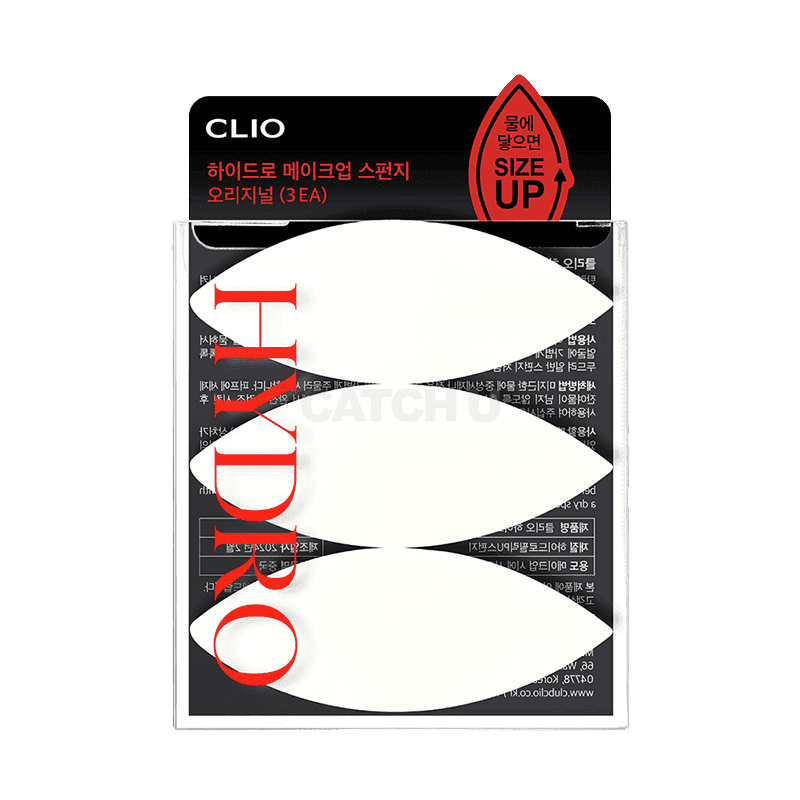 클리오 하이드로 메이크업 스펀지 오리지널 [3EA]