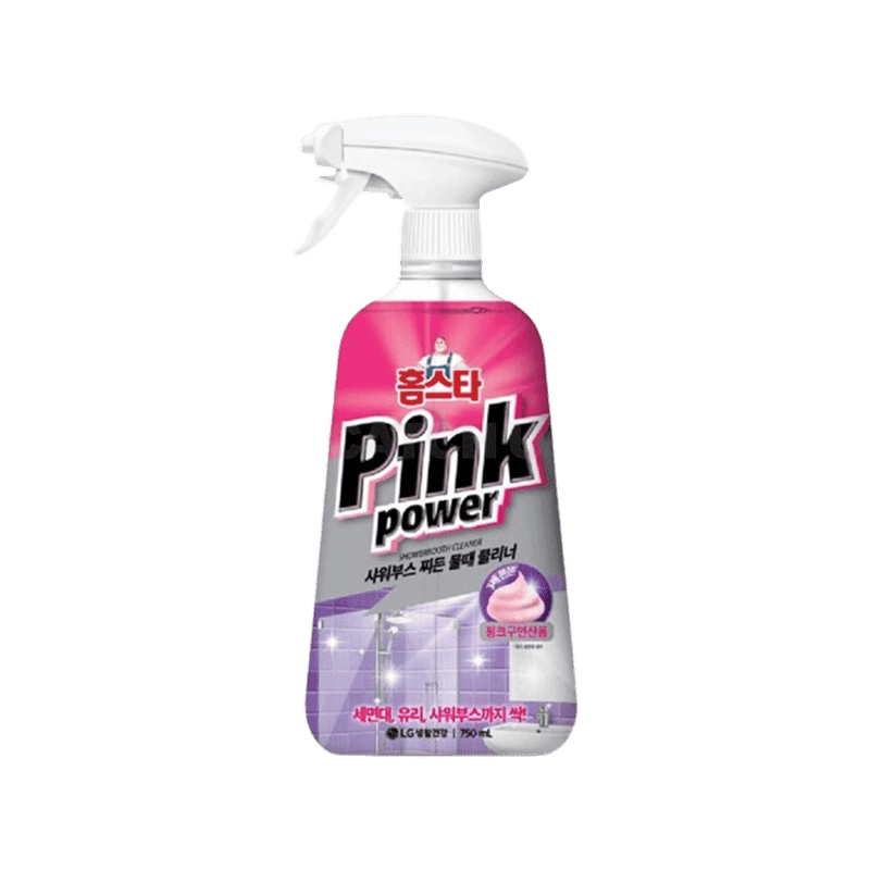 LG생활건강 홈스타 핑크파워 샤워부스 찌든때 클리너 750ml 1개