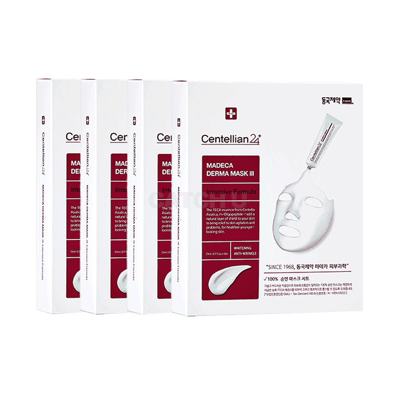 동국제약 센텔리안24 마데카 더마마스크3 인텐시브포뮬러 10매 x 4박스