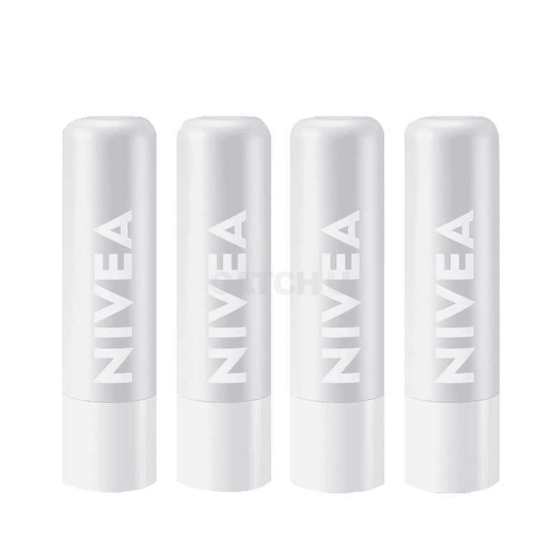 니베아 히알루론 모이스쳐 플러스 립케어 5.2g X 4개