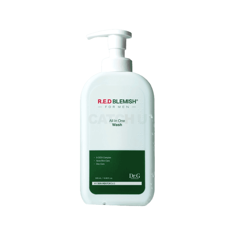 닥터지 레드 블레미쉬 포 맨 올인원 워시 500ml (대용량)