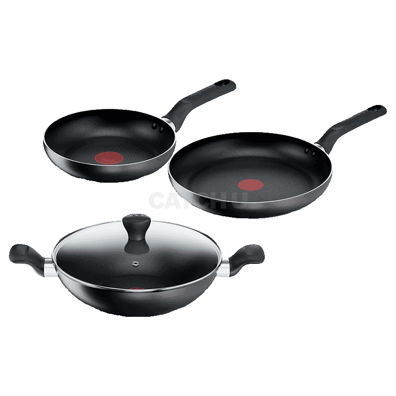 테팔 티타늄 1X 퍼펙트 브라운 4종세트(프라이팬20cm,28cm+볶음팬28cm+뚜껑28cm)