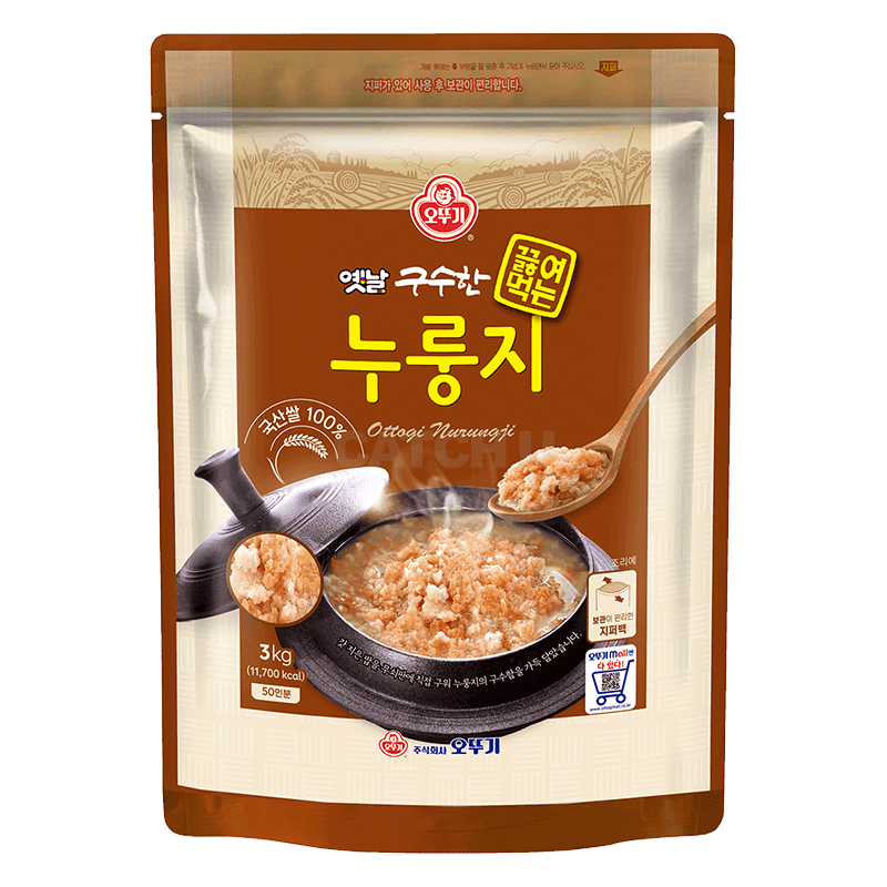 오뚜기 옛날 구수한 끓여먹는 누룽지 국산 3kg