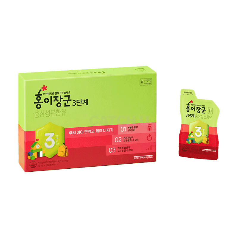 정관장 홍이장군 3단계 20ml 30포