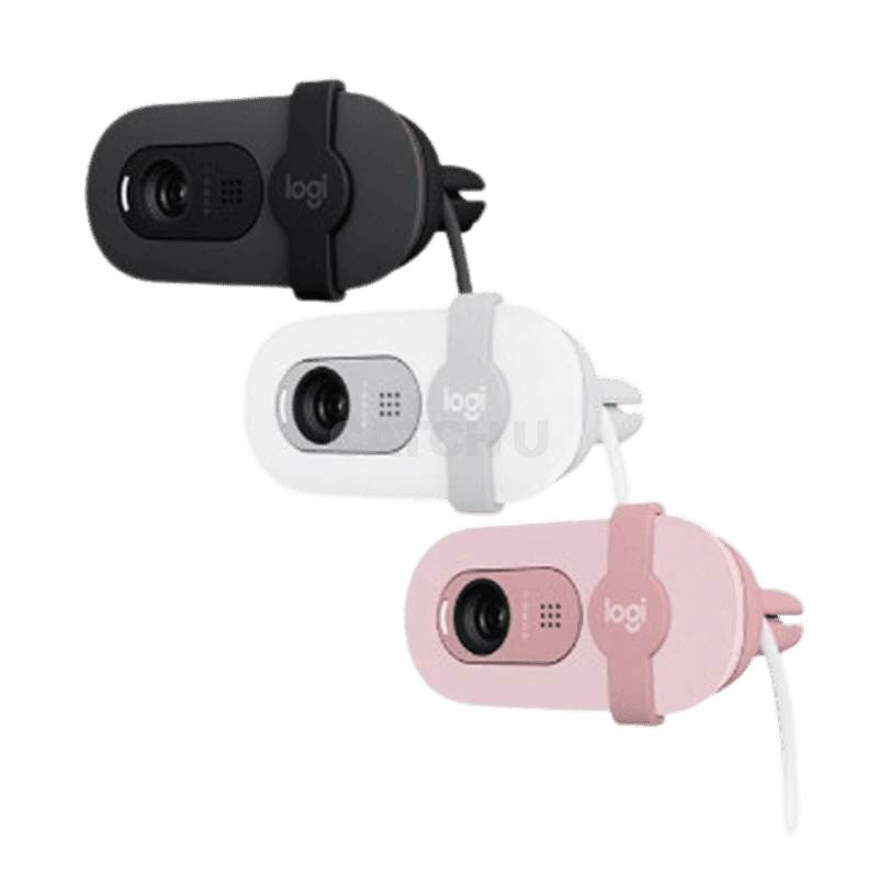 로지텍 Brio100(오프화이트/로즈핑크/그래파이트) 웹캠