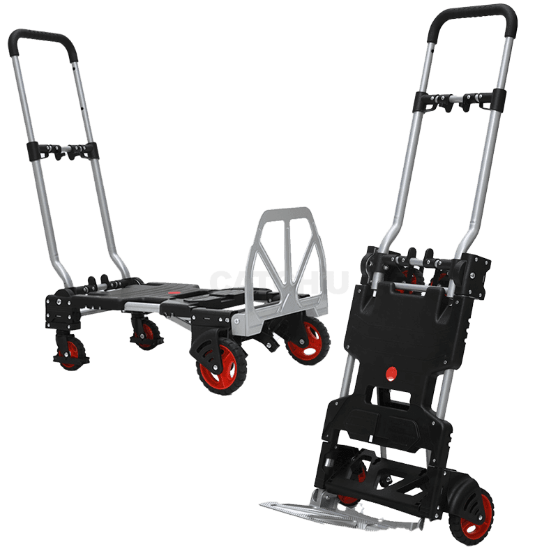 로티 트랜스폼 쇼핑 접이식 카트 블랙