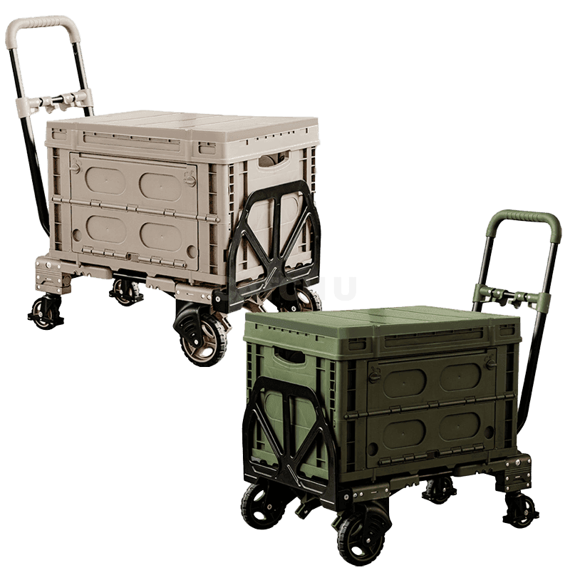 로티 캠핑기어 트랜스폼 캠핑 카트+엔폴드 박스 세트 웨건