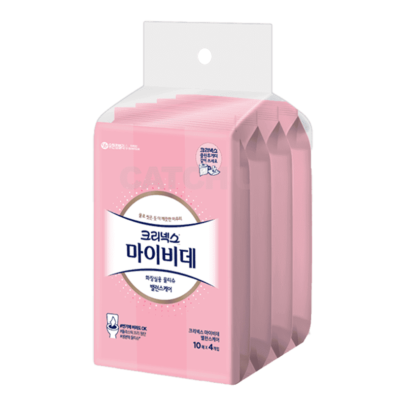 크리넥스 마이비데 밸런스케어 10매, 4개