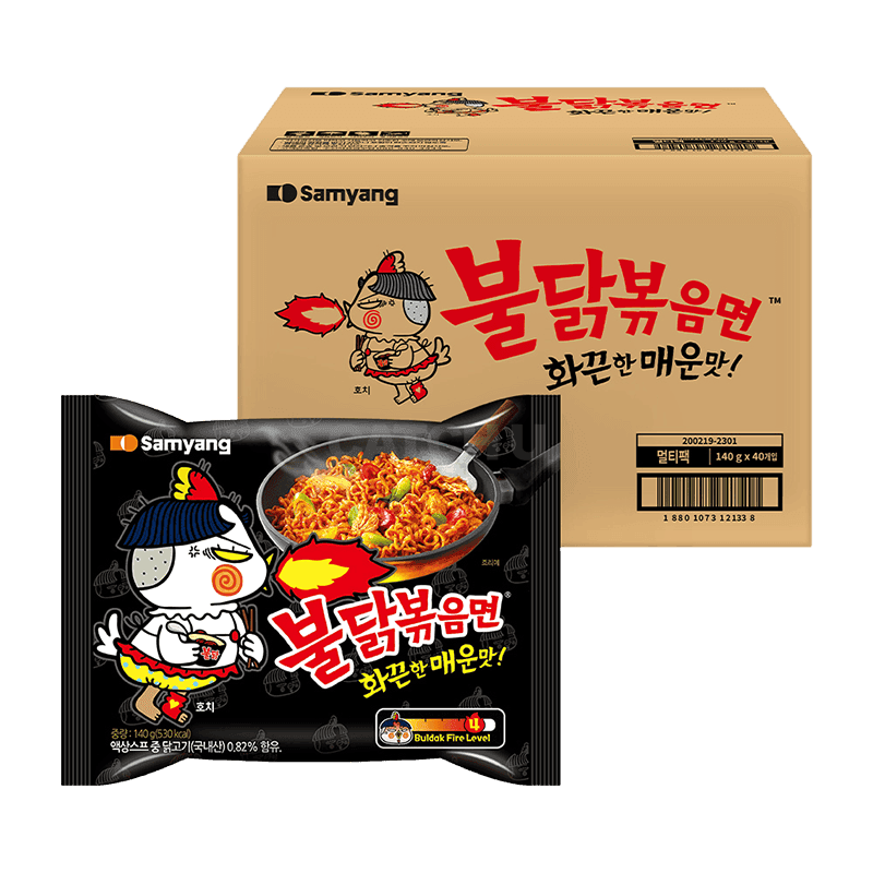 삼양 [40개] 불닭볶음면 140g X 40입