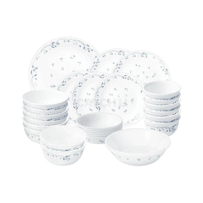 코렐 프로빈셜블루 6인 28p 코리안 풀세트