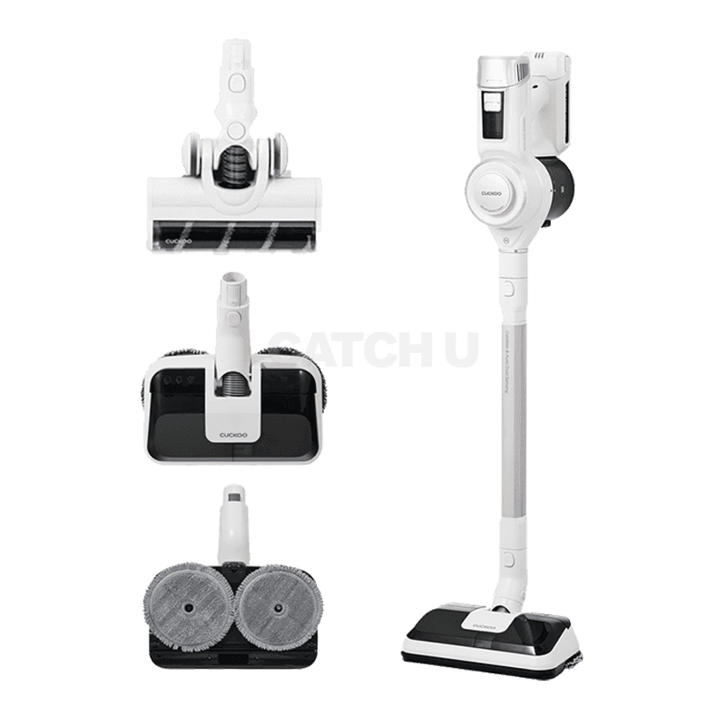 쿠쿠 물걸레 화이트 무선청소기 CVC-AME1420NW 물걸레 브러시 포함