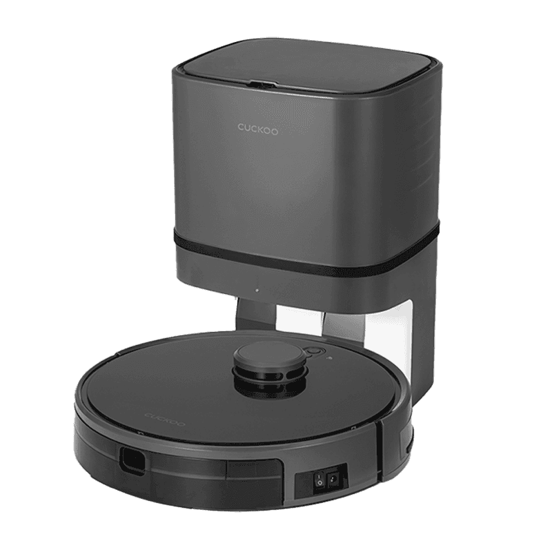 쿠쿠 파워클론 자동 먼지 비움 물걸레 겸용 로봇청소기 CRVC-AALM20IGM