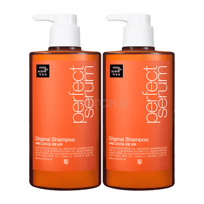 미쟝센 퍼펙트 오리지널 세럼 샴푸/트리트먼트 900ml 2입+세럼샴푸30ml