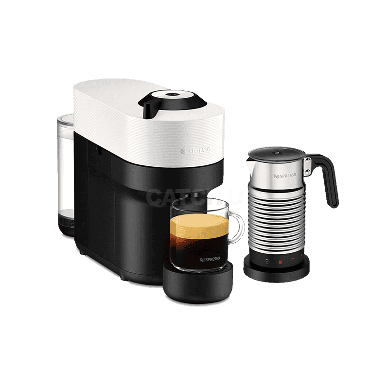 네스프레소 버츄오팝 커피머신&에어로치노4