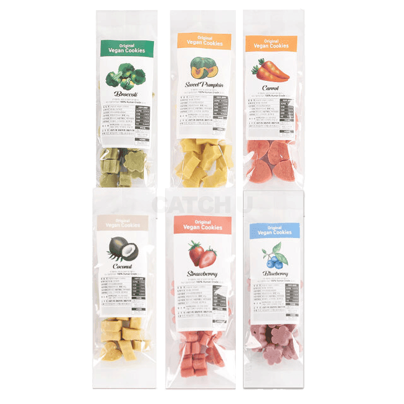 강아지간식 강아지 애견 과일 야채 비건트릿 수제간식 40g