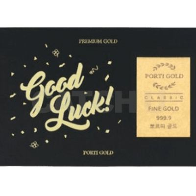 순금 골드 0.1g 24k 99.9% (디자인 랜덤 발송)