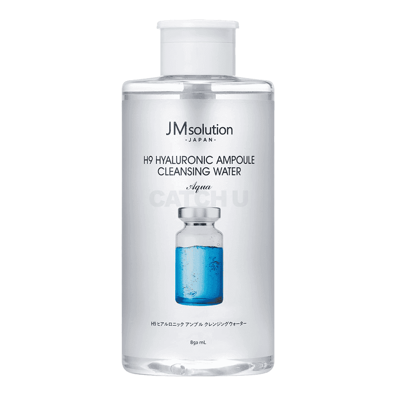 제이엠솔루션 H9 히아루로닉 앰플 클렌징 워터 아쿠아, 850ml, 1개