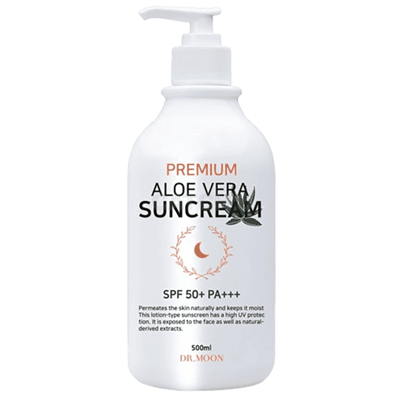 닥터문 프리미엄 대용량 알로에베라 선크림 SPF50+ PA+++, 500ml, 1개