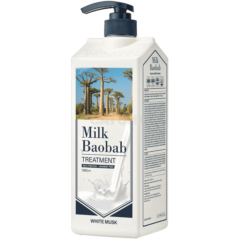 [캐치딜 전용] 밀크바오밥 헤어트리트먼트 화이트머스크향, 1L, 1개