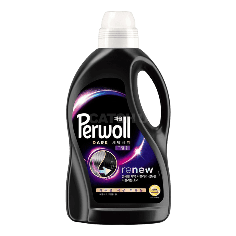 퍼울 세탁세제 드럼용 다크 어두운 색상 의류용 드럼용 세탁세제 본품, 2L, 1개