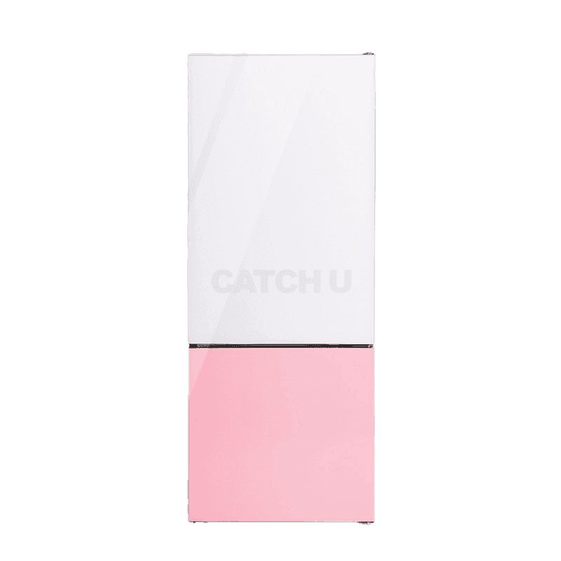 쿠잉전자 프리즘 글라스 2도어 냉장고 BSR-C192WP BSR-C192WP